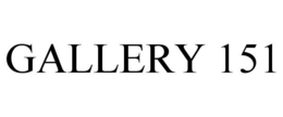 GALLERY 151 trademark