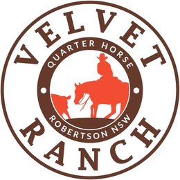 VELVET RANCH ·QUARTER HORSE· ROBERTSON NSW trademark