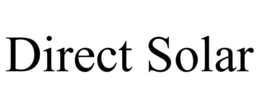 DIRECT SOLAR trademark