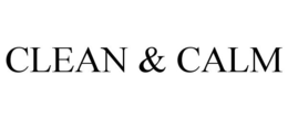 CLEAN & CALM trademark