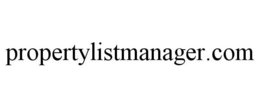 PROPERTYLISTMANAGER.COM trademark