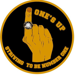 ONE'S UP STRIVING TO BE NUMBER ONE trademark