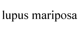 LUPUS MARIPOSA trademark
