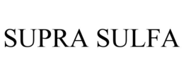 SUPRA SULFA trademark