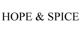 HOPE & SPICE trademark