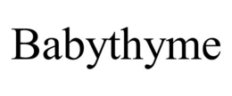BABYTHYME trademark