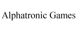 ALPHATRONIC GAMES trademark