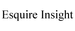 ESQUIRE INSIGHT trademark