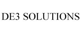 DE3 SOLUTIONS trademark