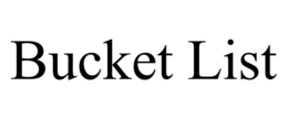 BUCKET LIST trademark