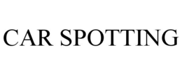 CAR SPOTTING trademark
