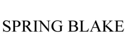 SPRING BLAKE trademark