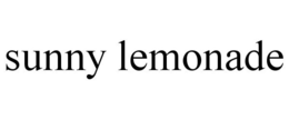 SUNNY LEMONADE trademark