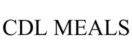 CDL MEALS trademark