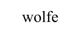 WOLFE trademark