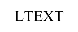 LTEXT trademark