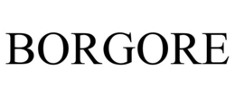 BORGORE trademark