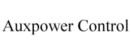 AUXPOWER CONTROL trademark