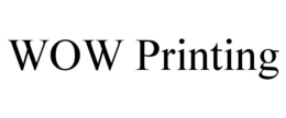 WOW PRINTING trademark
