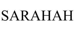 SARAHAH trademark