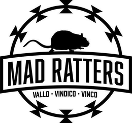 MAD RATTERS VALLO · VINDICO · VINCO trademark