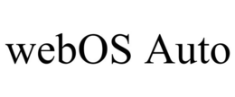 WEBOS AUTO trademark