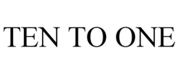 TEN TO ONE trademark