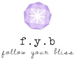 F.Y.B FOLLOW YOUR BLISS trademark