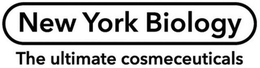 NEW YORK BIOLOGY THE ULTIMATE COSMECEUTICALS trademark