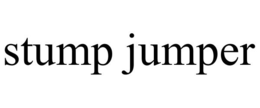 STUMP JUMPER trademark