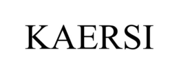 KAERSI trademark
