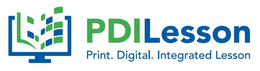 PDILESSON PRINT. DIGITAL. INTEGRATED LESSON trademark