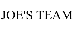 JOE'S TEAM trademark