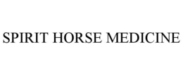 SPIRIT HORSE MEDICINE trademark