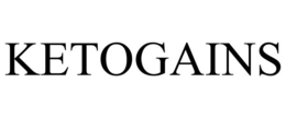 KETOGAINS trademark