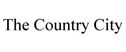 THE COUNTRY CITY trademark