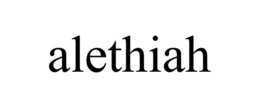ALETHIAH trademark