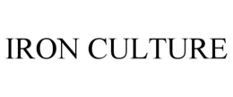IRON CULTURE trademark