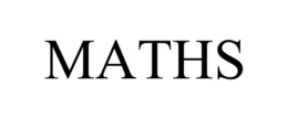MATHS trademark