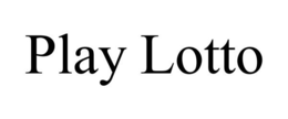 PLAY LOTTO trademark