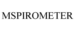 MSPIROMETER trademark