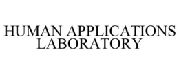 HUMAN APPLICATIONS LABORATORY trademark