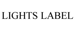 LIGHTS LABEL trademark
