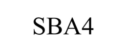 SBA4 trademark