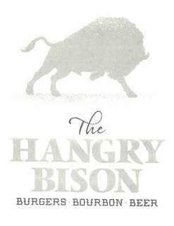 THE HANGRY BISON BURGERS BOURBON BEER trademark