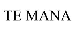 TE MANA trademark