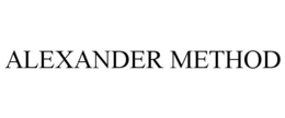 ALEXANDER METHOD trademark