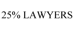25% LAWYERS trademark