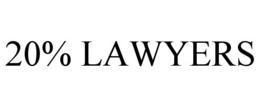 20% LAWYERS trademark