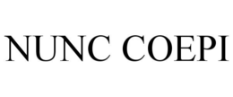 NUNC COEPI trademark